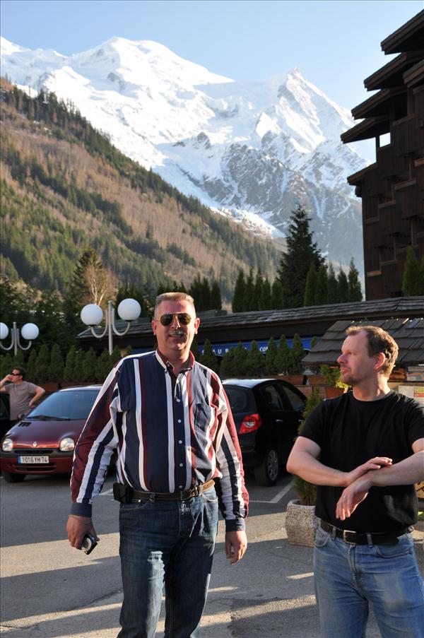 Tillbaka mot Courmayeur via tunneln