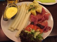 Spargel-lunch