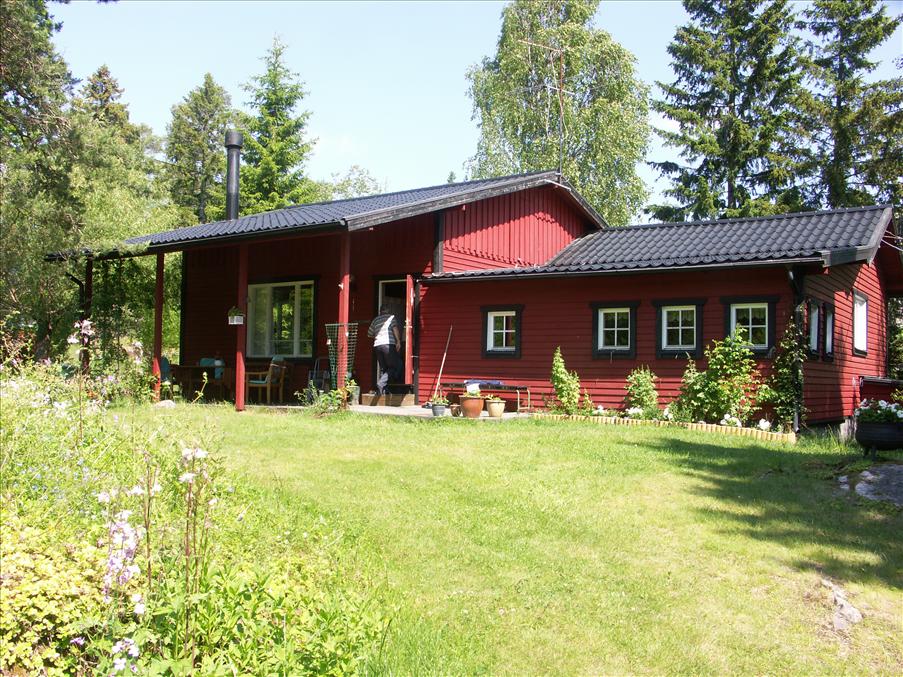 Familjen Lundins hus p� Blid�