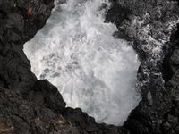 Ur denna brunn, Darwins toalett, tryckes havsvattnet upp c:a 10 meter