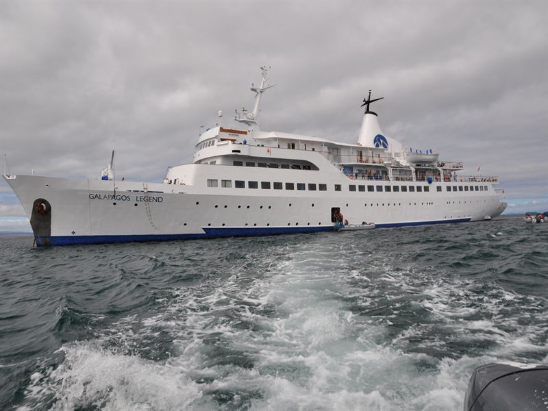 Nu har vi l�mnat Galapagos Legend f�r denna g�ng