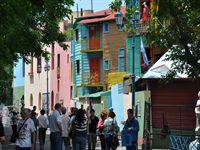 Husen i La Boca �r f�rgglada