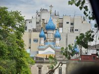 I stadsdelen La Boca finns denna ryska kyrka