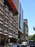 V�rt hotell med parken lite l�ngre bort