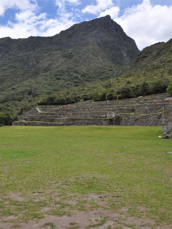Detta �r berget Machu Picchu som staden namngivits efter av Hiram Bingham som fann staden 1911 och gjorde den k�nd