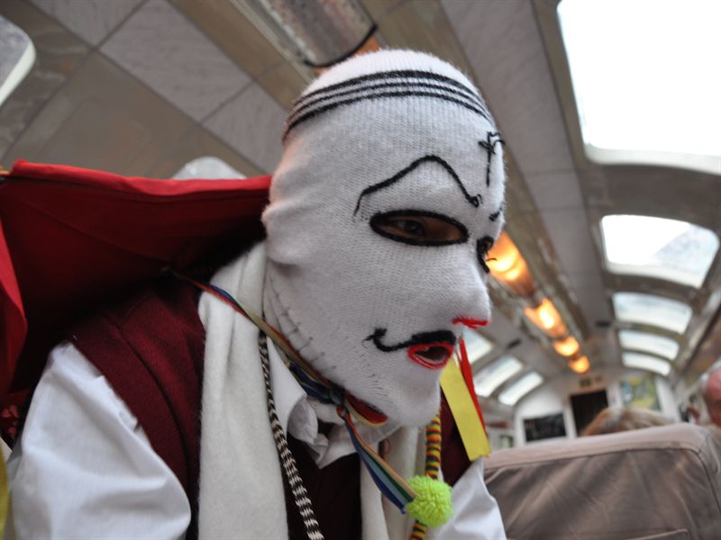 P� t�get tillbaka till Cusco underh�ll personalen...