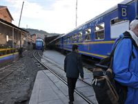 Stationen i Cusco �r inte stor