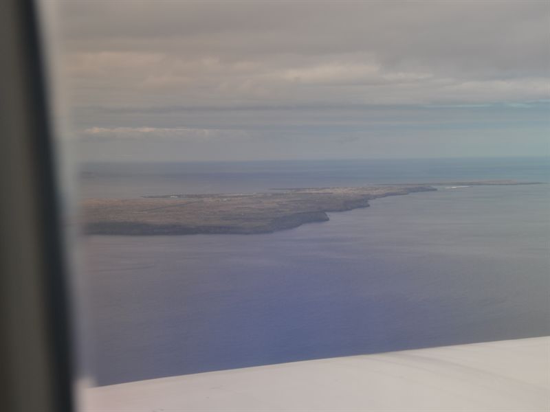 H�r ser vi en av Galapagos�arna f�r f�rsta g�ngen