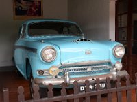 Thich Quang Duc, som brände sig till döds i Saigon, åkte härifrån med denna bil